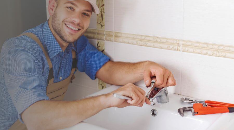 Faucet cartridge replacement in Benedict, ND
